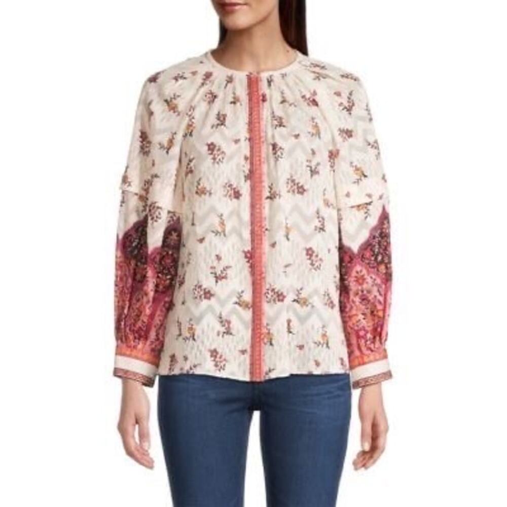 KOBI HALPERIN‎ Rey Floral Blouse Size XS
